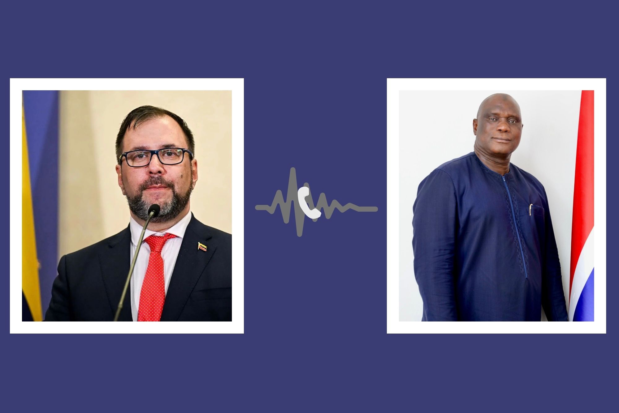 𝐅𝐨𝐫𝐞𝐢𝐠𝐧 𝐌𝐢𝐧𝐢𝐬𝐭𝐞𝐫 𝐂𝐨𝐧𝐯𝐞𝐲𝐬 𝐓𝐡𝐞 𝐆𝐚𝐦𝐛𝐢𝐚’𝐬 𝐒𝐨𝐥𝐢𝐝𝐚𝐫𝐢𝐭𝐲 𝐭𝐨 𝐕𝐞𝐧𝐞𝐳𝐮𝐞𝐥𝐚 𝐅𝐨𝐥𝐥𝐨𝐰𝐢𝐧𝐠 𝐃𝐞𝐯𝐚𝐬𝐭𝐚𝐭𝐢𝐧𝐠 𝐄𝐚𝐫𝐭𝐡𝐪𝐮𝐚𝐤𝐞𝐬